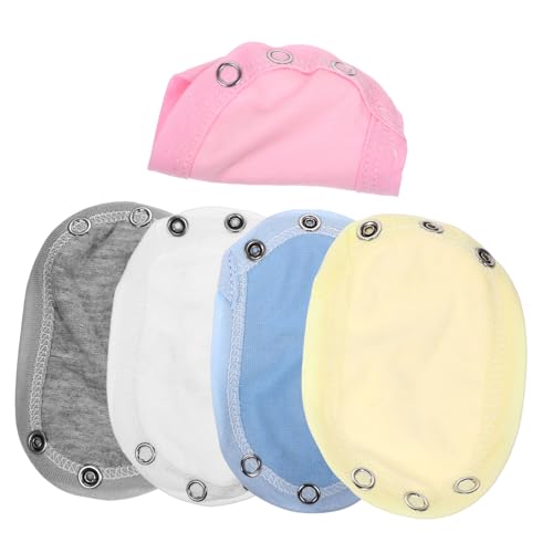 VALICLUD 5 Piezas De Extensores Con Capucha Para Bebé Conjuntos Para Recién Nacidos Extensor Para Niña Mono Reutilizable Ropa Larga Para Bebé Mameluco Para Recién Nacido De