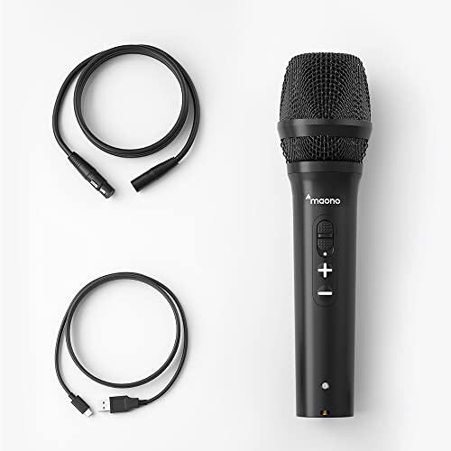 MAONO USB XLR ダイナミックマイク PD300XT Amazon.com: MAONO USB XLR Dynamic Microphone for Podcast: PC