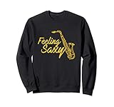 sassofonista sassona saxofono sassofono musica jazz felpa
