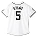 Youth Baseball Jersey #5 Stitched The Sandlot Michael Squints Movie Kids Baseball Jersey Gift for Kids XS-XL White (X-Small)