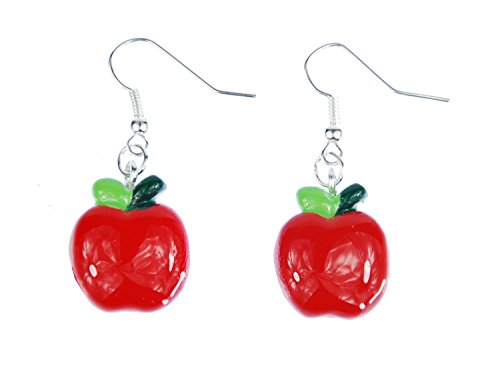 Boucles d'oreille pomme : le cadeau idéal et coloré pour les passionnées de mode