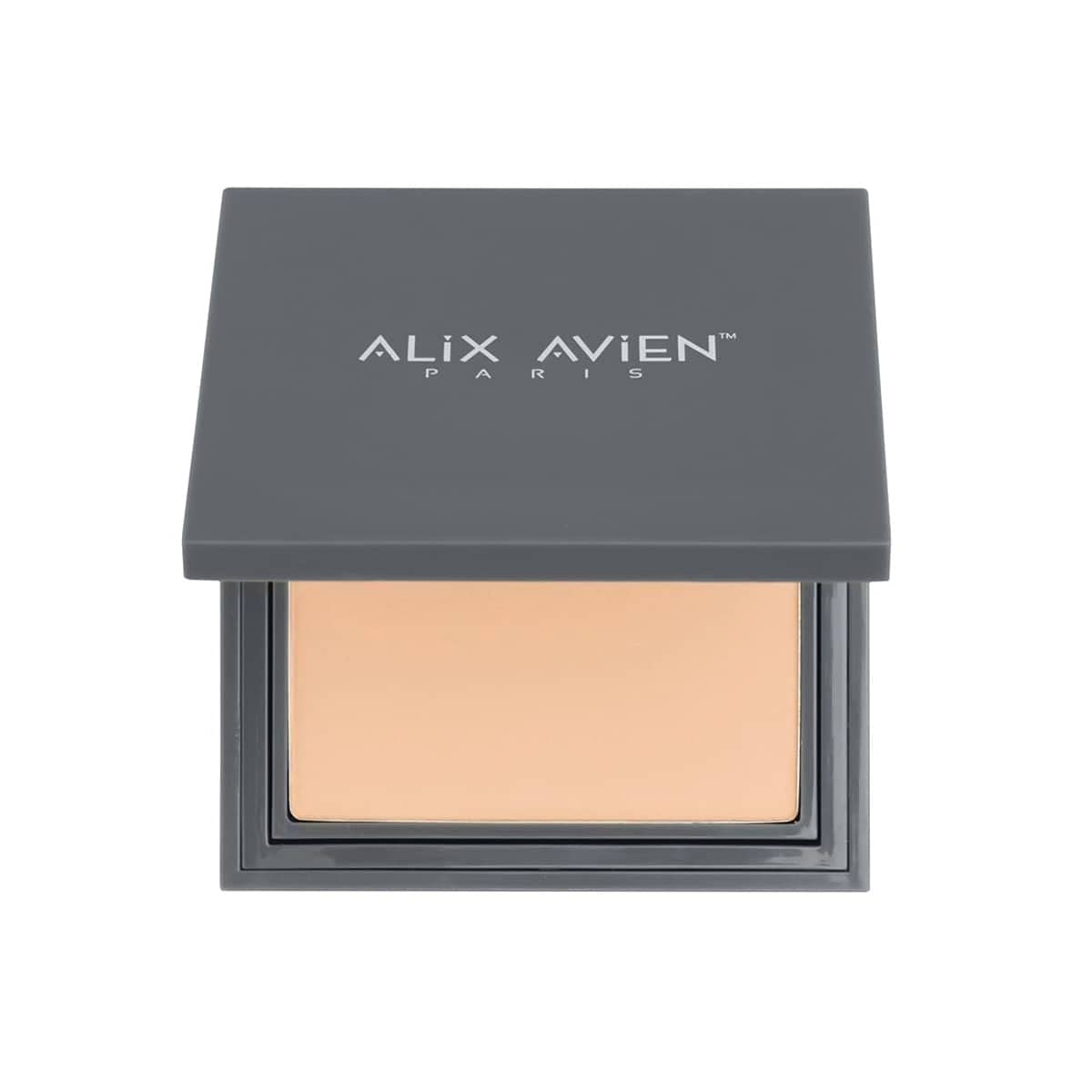 ALIX AVIEN Kompakt Pudra - 12 Saate Kadar Kalıcılık - Soğuk Cilt Alt Tonu - Compact Powder 02 True Beige