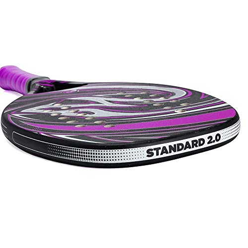 Raquete Beach Tênnis Naja Standard 2.0 - LILÁS/PRETO