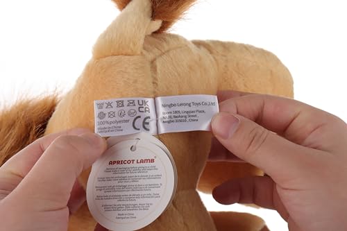 Apricot Lamb - Peluche Leone 25 cm - Giocattolo di...