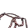 Muslim Rosary Tasbih - 6mm-Bead Dense Tamarind Wood with 99-beads & Counters in GIFT BOX Tasbeeh Sibha Misbaha Subha Islamic Dhikr Beads