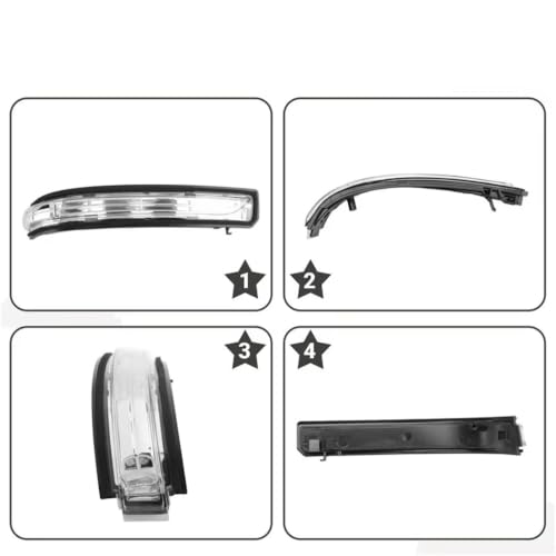 Intermitente retrovisor Benz W169 W245 soluciona luz intermitente rota 5