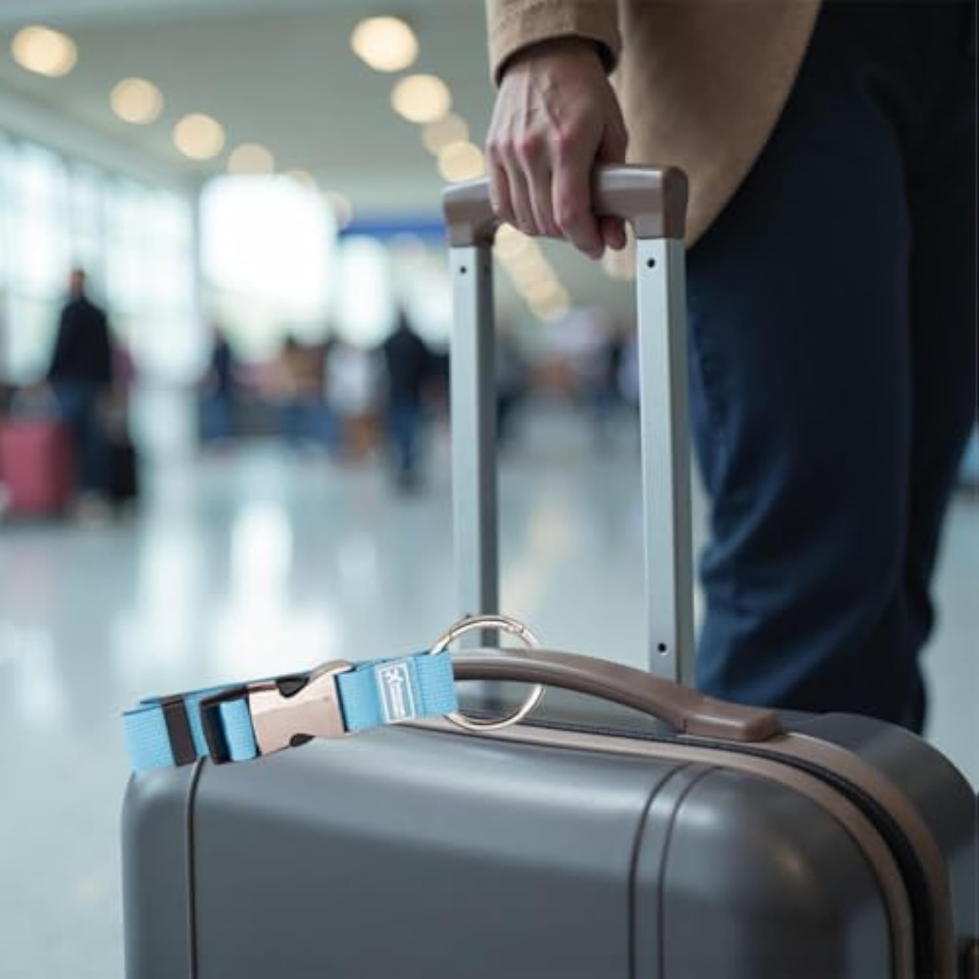 Suitcase Baggage Belt Trip Attachment Jacket Gripper