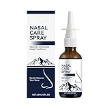 Nasenspray – 60 Ml Sanfter Feuchtigkeitsspendender Atemnebel, Flüssige...