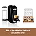 Nespresso Vertuo Plus Deluxe Coffee and Espresso Maker by Breville, Black