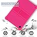 ATOOZ for Lenovo Tab 10.1 2025 Case (TB311FU/TB311XU),Soft Silicone Shockproof Kids Case for Lenovo Tab 10.1 inch 2025 Tablet with PC Stand (Rose red)