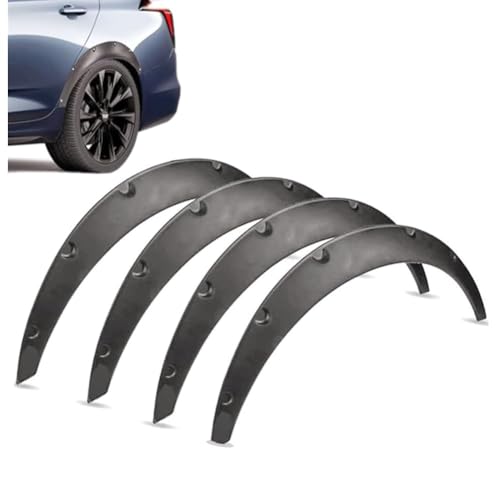 Guardabarros Coche Universales,4 Piezas 80cm Protector de Cejas Rueda,Guardabarros Flexible para Coche SUV