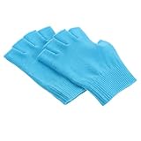 MERRYHAPY Feuchtigkeitsspendende Gel handschuhe mit Touchscreen funktion Pflegende Spa handmaske für Trockene Raue Hände Sichere Anwendung für Hauttypen für Herbst und Winterpflege