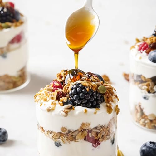 Scrumshus - The Premium Granola (500g), Made in the UK with Honey & Pure Maple Syrup, No Added Salt or Preservatives, GMO Free, Recyclable Packaging - Image 7