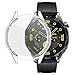 Yrzper Compatible with HUAWEI Watch GT 4 46mm Case, Waterproof Protective Case Soft TPU Plated All Around Scratch-Proof Screen Protector Case Cover for Women Men (9Pack, 46mm)
