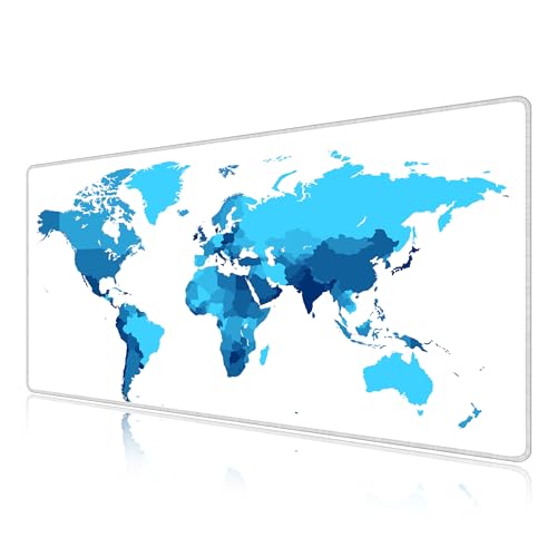 Tapis de souris gaming lavable et antidérapant grand format 100x50 cm pour bureau