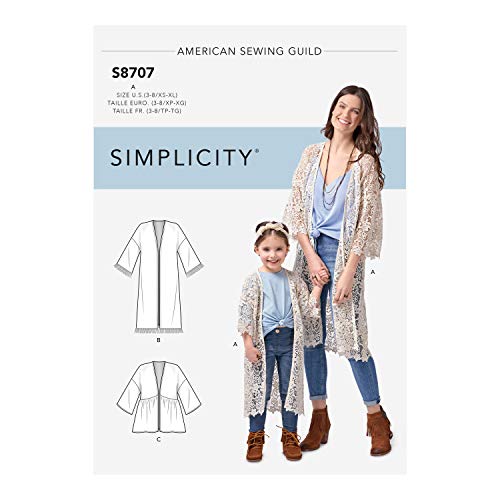 SIMPLICITY CREATIVE CORP 3-8/XS-XL Simplicity Pattern