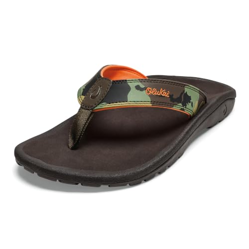 OluKai Ohana Mens Sandals Water Resistant Flip Flops with Arch Support | Lightweight Comfort for Beach & Travel Enhanced Traction for Wet Surfaces product thumbnail 10