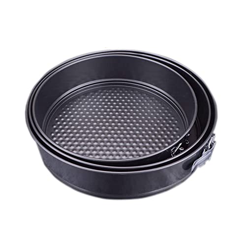 Zdejmowane dno Nieprzywierająca metalowa forma do pieczenia Okrągła kwadratowa forma do pieczenia Ciasto do pieczenia Ciasto ze stali węglowej Forma do pieczenia ciasta (kolor: B, rozmiar: kod L)