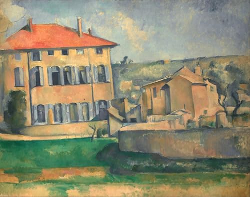 Toile Cézanne Aix paysage : l'idée cadeau culturelle idéale pour passionnés d'art