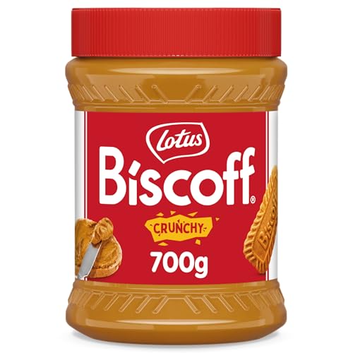 Lotus Biscoff Crunchy spread Caramelised Biscuit Flavour 700g Vegan Nut Free No Added Colours or Flavours