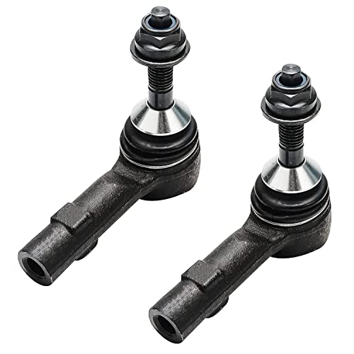 Image of Detroit Axle - 4pc Front Control Arms Kit for 2010-2012 Ford Taurus Flex | Lincoln MKT, 2009-2012 MKS, 2 Lower Control Arms w / Ball Joints 2 Outer Tie Rods Replacement