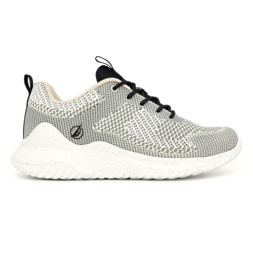 Image of Nautica Women's Casual Fashion Sneakers - Comfortable Walking Shoes with Knit Upper and Cushioned Support