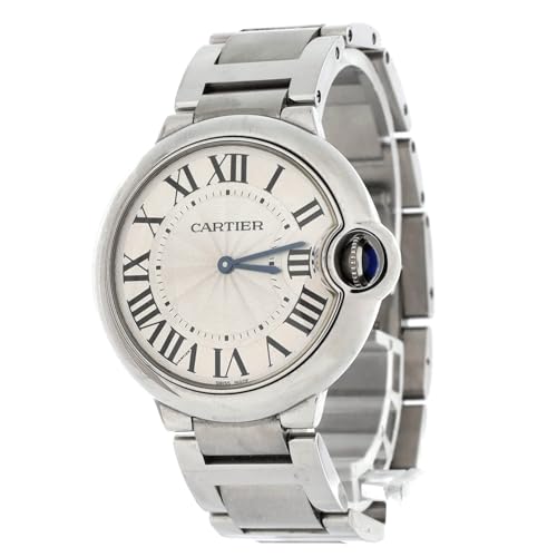 Pre-Loved Ballon Bleu de Cartier Quartz Watch Stainless Steel 36, Silver2