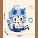 Vilbocr Nezha Ao Bing Series Mini Blocks Toy,Cute Anime Figures Toys Desk Accessories,for Kids, Ages 6+ - Collectible Movie Cartoon Character Gift Idea (Ao Bing325pcs)