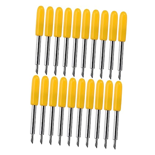 CAXUSD 50pezzi Lame Ricambio Per Taglierine Utensili Taglio Per Plotter in Vinile Accessori Per Lettering Lame Taglio