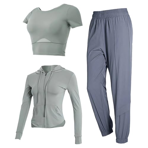Ensemble entraînement 3 pièces pour le yoga et le running en taille XXL