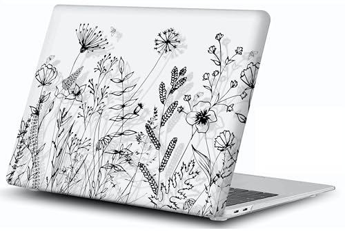 Image of Case Compatible with MacBook Air 13 inch, 2020 2019 2018 A2337 M1 A2179 A1932 Plastic Hard Shell Case Cover (Design29)