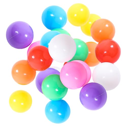 mophrati 200 pcs Balls Petite Taille Coloré en Plastique Intérieur Extérieur Piscine d'eau Jeu Prop Balles Jouer Accessoire