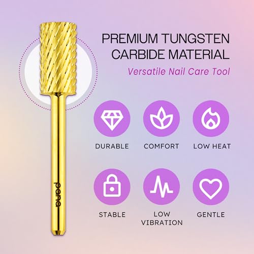 PANA 1/8" LARGE FLAT TOP SAFETY CARBIDE DRILL BIT miniatura 6