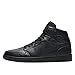 Produktbild Nike Herren Air Jordan 1 Mid Basketballschuhe, Schwarz BBK, 44 EU