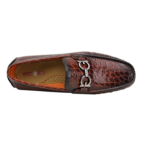 Men's Driving Moccasins Dress Shoes, Leather Casual Slip On Breathable Penny Loafers for Men4