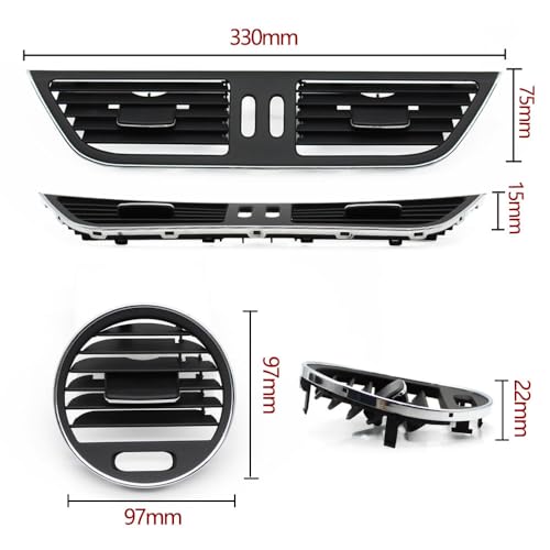Tableau de bord sortie d'aération grille ventilation CLS55 CLS63