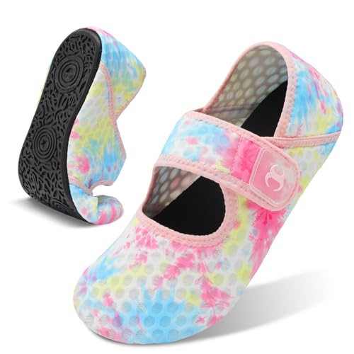 Image of Water Shoes for Women Men Barefoot Beach Swim Aqua Socks Summer Wide Slides Sandals Quick Dry Pool River Sea Sock Shoes