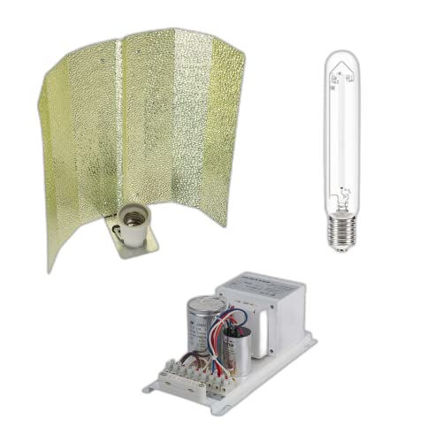 Ignator Beleuchtungsset für Kultivierung 600 W HPS Magnetisches Vorschaltgerät Offen Cover