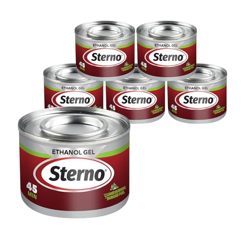 Sterno Ethanol Gel Fuel 6-Pack