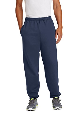 Image of Port & Company Fleece Sweatpant with Pockets (PC90P)