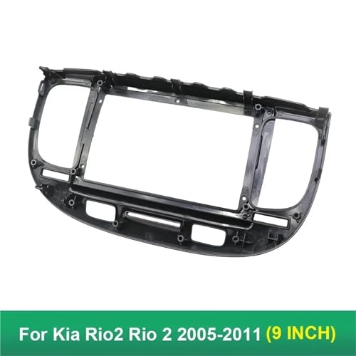 Couvercle de MP5 KIA Rio 2 2005-2011 pour intégration console 9 pouces - 4