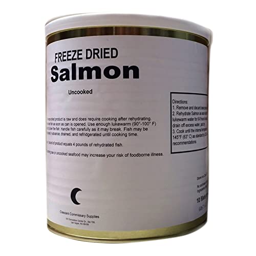 Freeze Dried Salmon Fillets ( 01 Can)