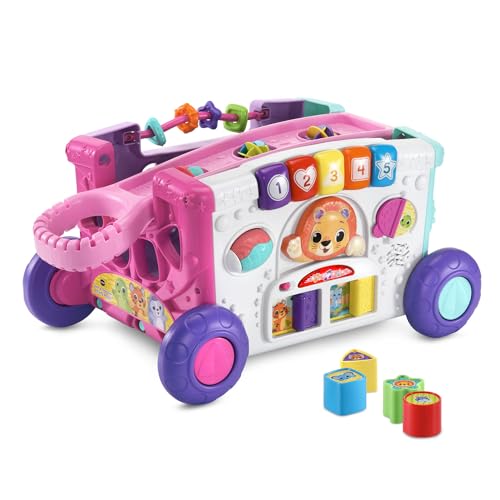 VTech Sort and Discover Activity Wagon for Toddlers, Pink - image 2