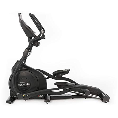 SOLE-Fitness-E98-Commercial-Indoor-Elliptical-Home-and-Gym-Exercise-Equipment-Smooth-and-Quiet-Versatile-for-Any-Workout-Bluetooth-and-USB-Compatible