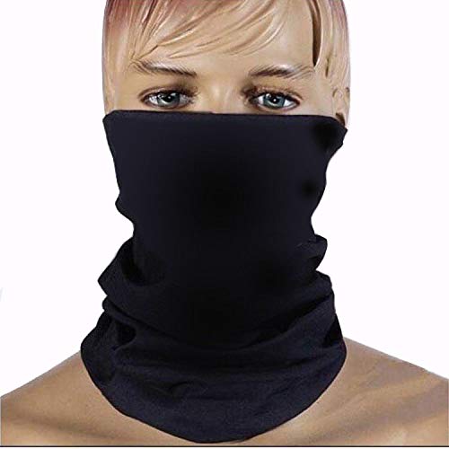 Kit Balaclava caveira + Bandana caveira + Bandana Lisa + Touca Ninja Segunda Pele Lisa Segurança Cap