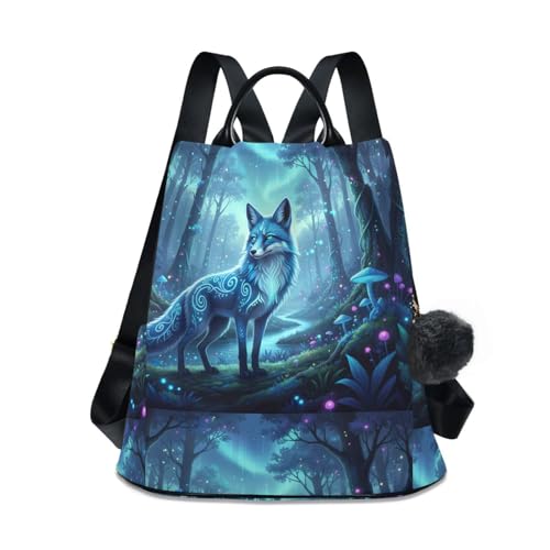 Sac à dos pour femme avec fermeture éclair antivol Blue Fox contre le vol