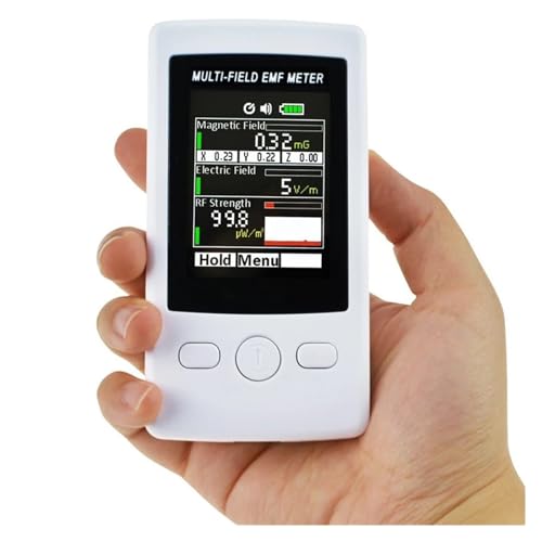 Detector Digital de Campo Eléctrico 3 Ejes NURII Gauss TM-190 miniatura 4