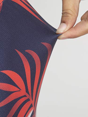 Image of Cortina Printed Water Can Cover | Bottle Protector | Polyester Material | Elastic Closure | Machine Wash | Enviro Friendly | Digitally Printed | 45cm x 42cm x 43cm | 20 Lts | 2Pc | Navy Blue & Orange