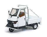 Material: Druckguss Piaggio Ape Cross 50 weiss Metall Modell 68035 NewRay 1:18