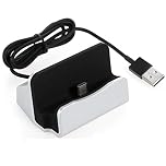 YooGoal USB Type C Charging Dock, Type-C Docking Station Fast Charger & Sync Stand for All USB-C MobilePhones and More Type C Devices - Silver